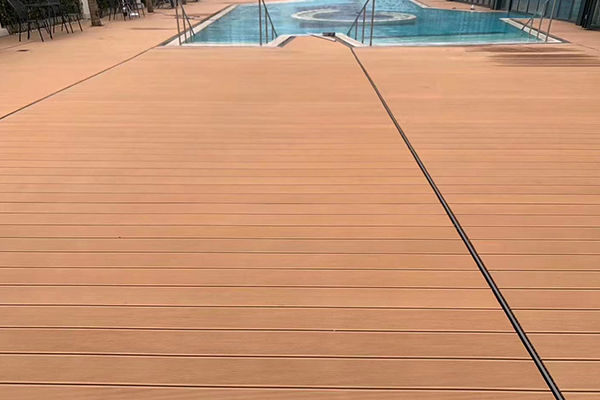 泳池木塑地板应用案例